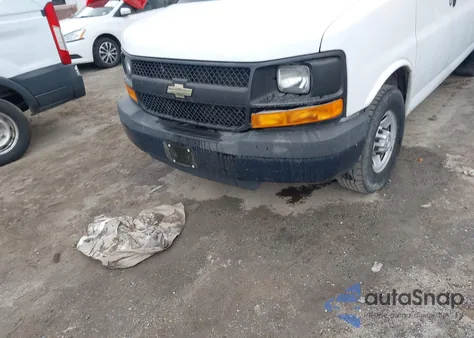 2015 Chevrolet Express 2500 Work Van from USA, damaged, VIN 1GCWGFCF4F1155534